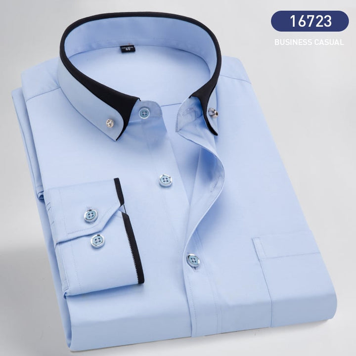 Herren Premium Langarmhemd – Heidi München