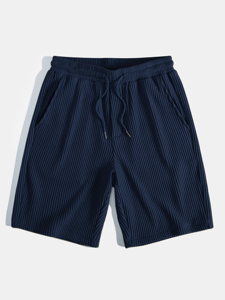 Waffel Hemd Shorts Set Herren von Heidi München – Ansicht 25