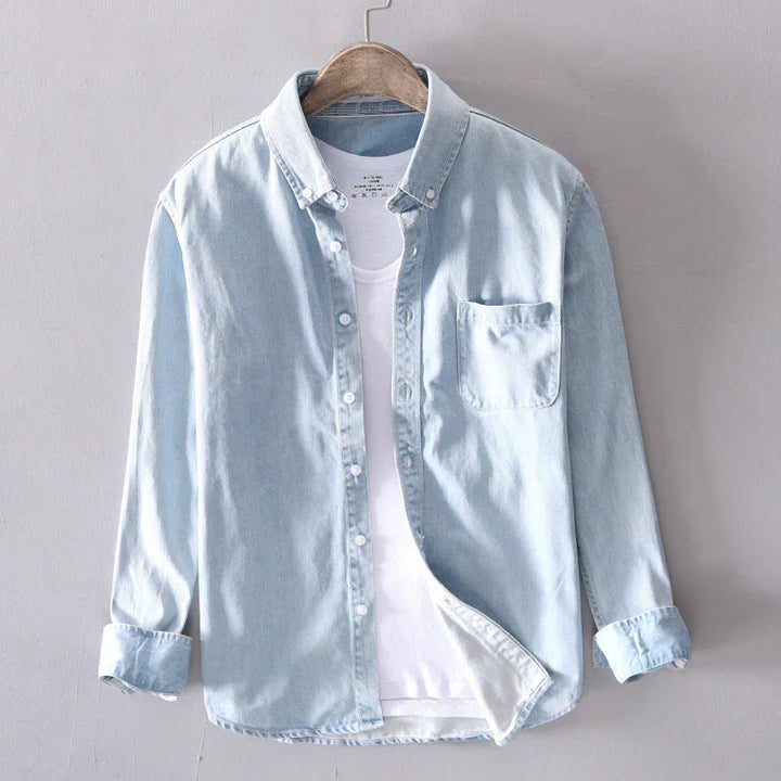 Herren Premium Denimhemd – Heidi München