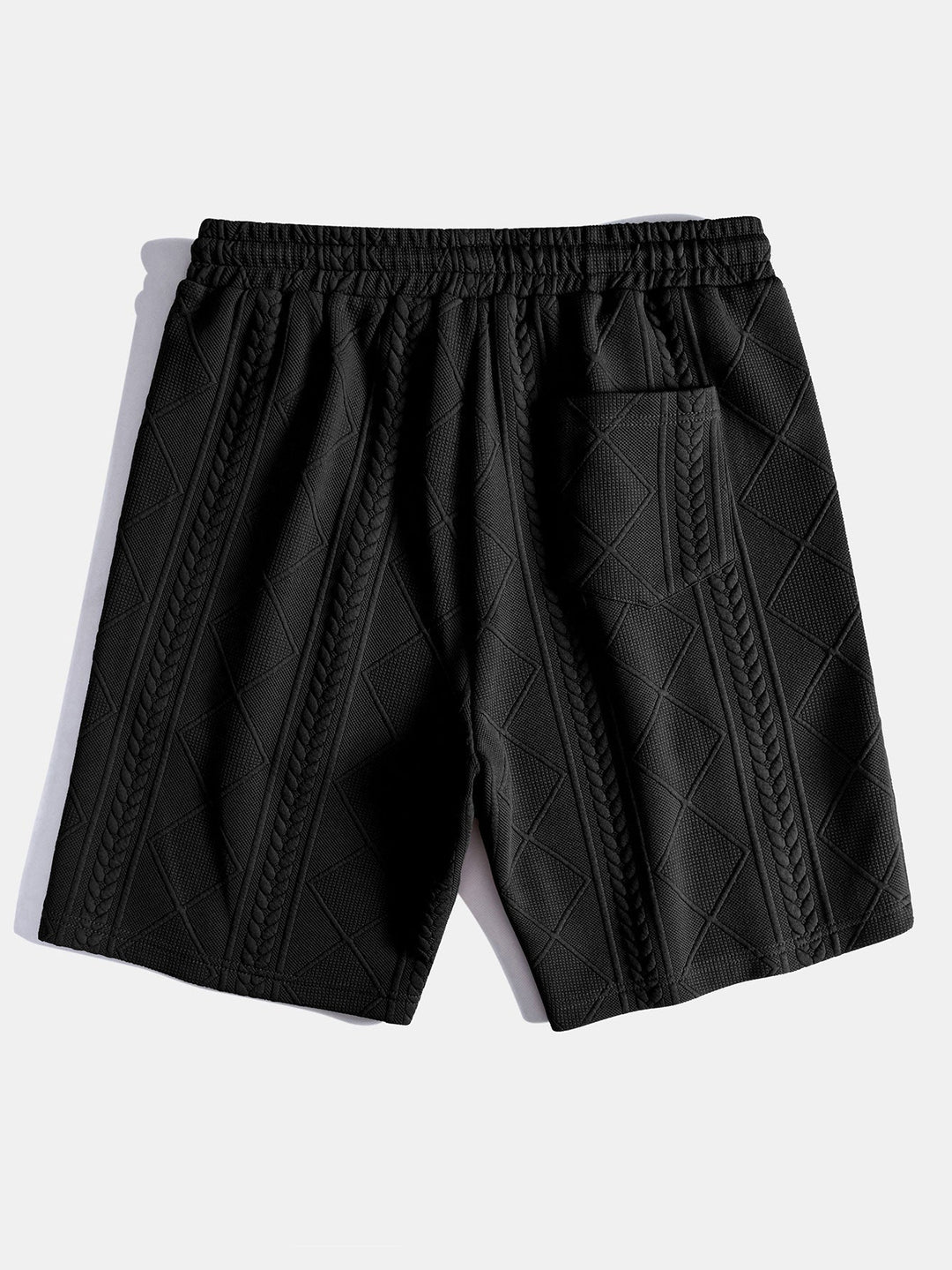 Jacquard T-Shirt Shorts Set Geometrisch von Heidi München – Ansicht 21
