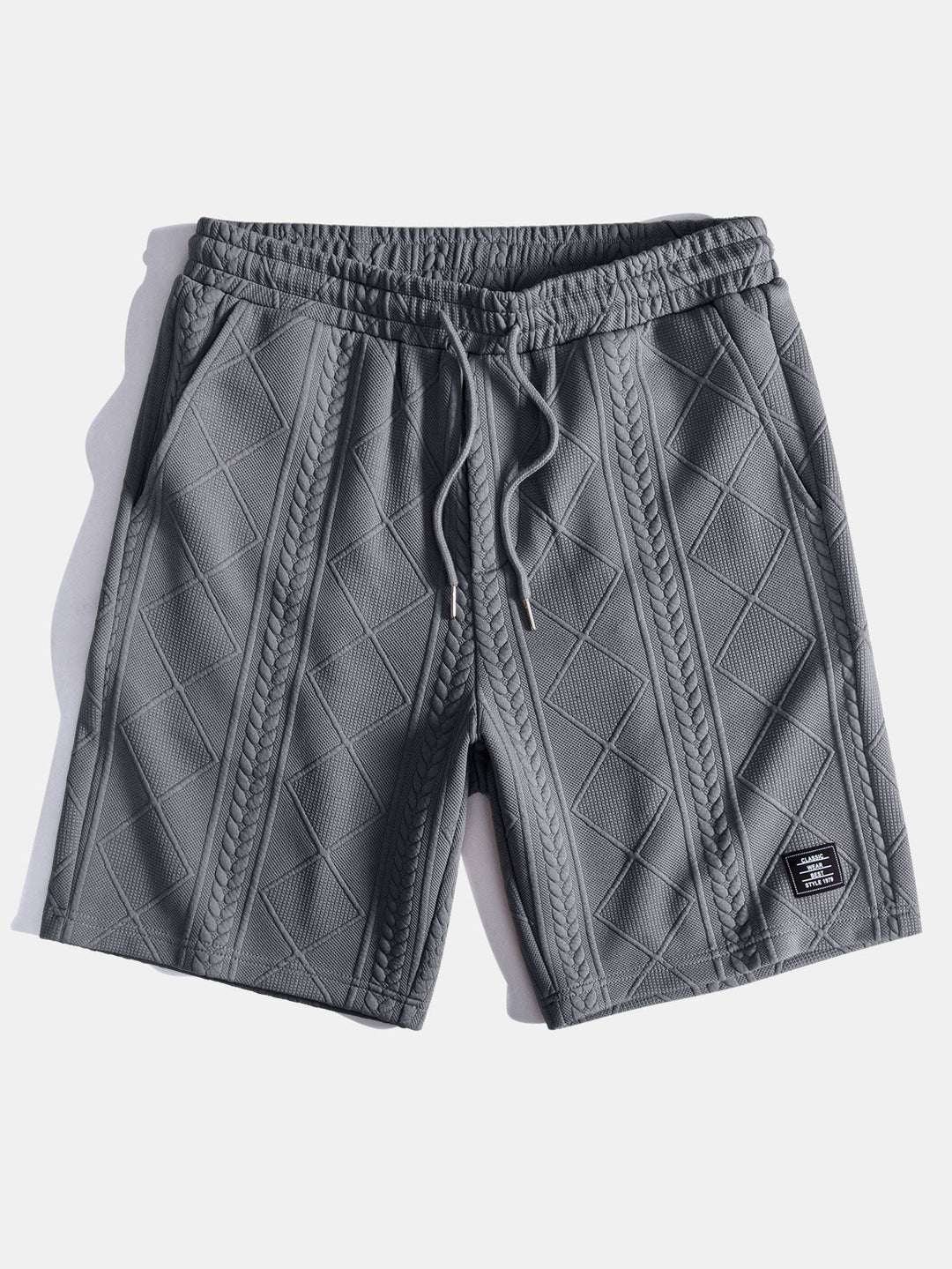 Jacquard T-Shirt Shorts Set Geometrisch von Heidi München – Ansicht 23