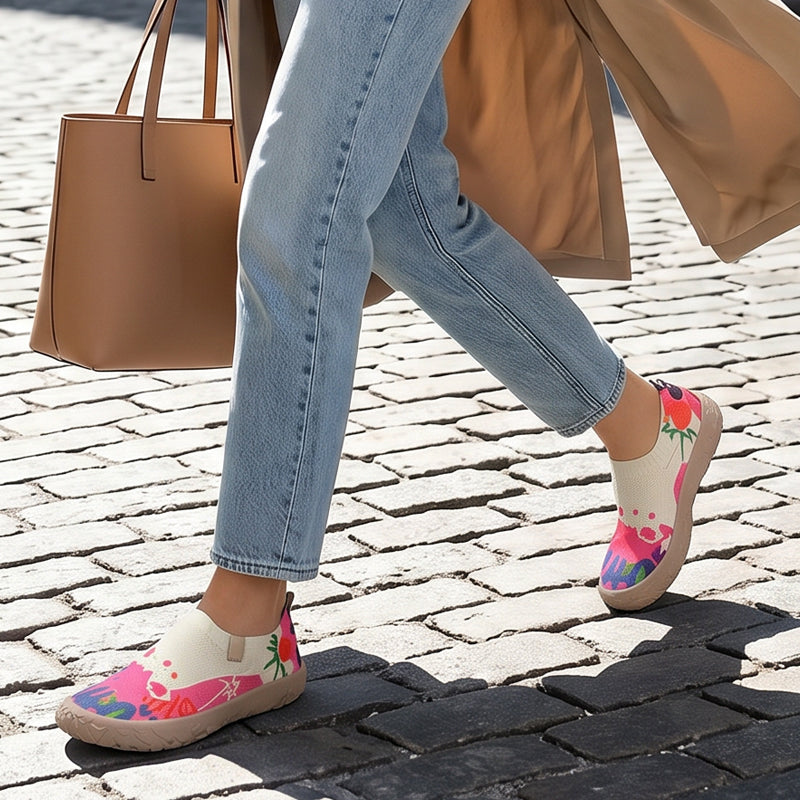 Slip-on Sneaker mit Blumenmuster von Heidi München – Ansicht 6