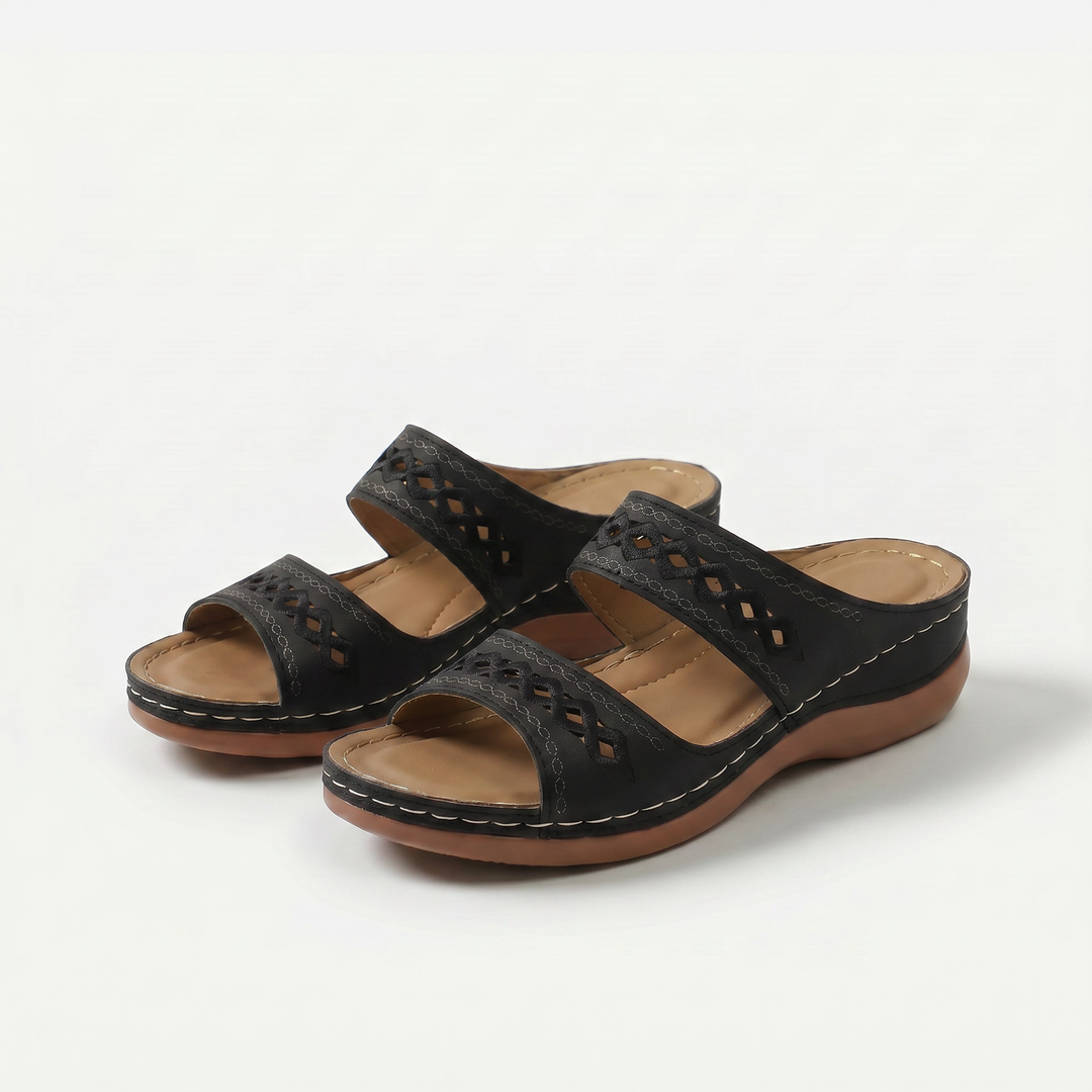 Gepolsterte Orthopädische Sandalen von Heidi München – Ansicht 5