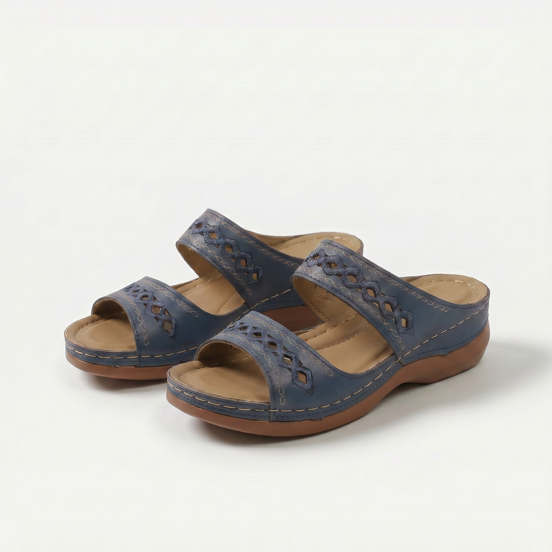Gepolsterte Orthopädische Sandalen von Heidi München – Ansicht 2