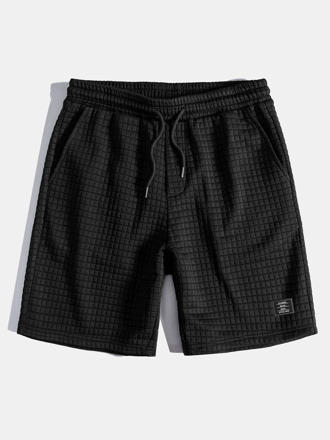 Waffel T-Shirt Shorts Set Herren von Heidi München – Ansicht 7