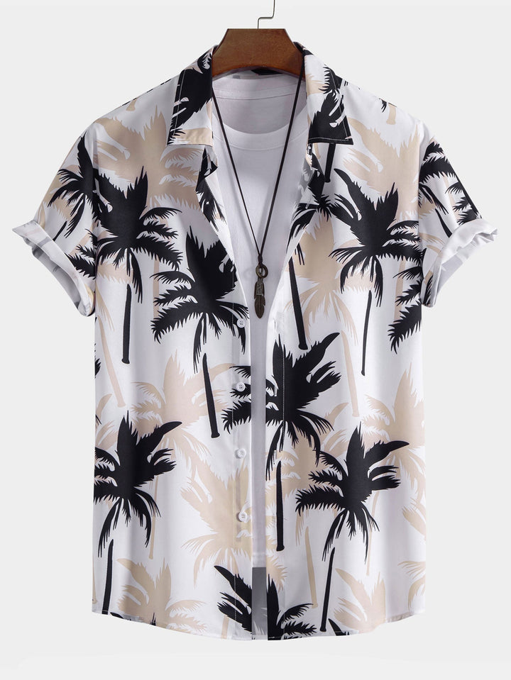 Palmenmuster Hemd Badeshorts Set von Heidi München – Ansicht 6