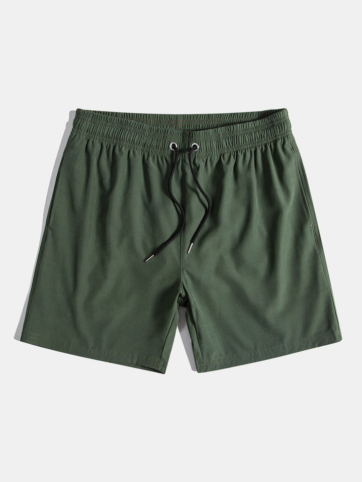 Hawaii Palmen Baumwollhemd Shorts Set von Heidi München – Ansicht 1
