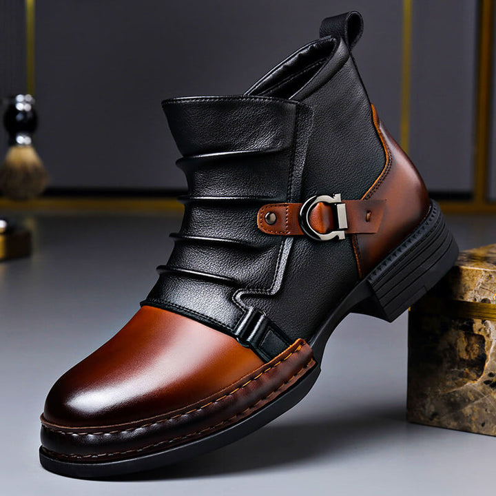 Lederstiefel Herren Italienisches Leder von Heidi München – Ansicht 1