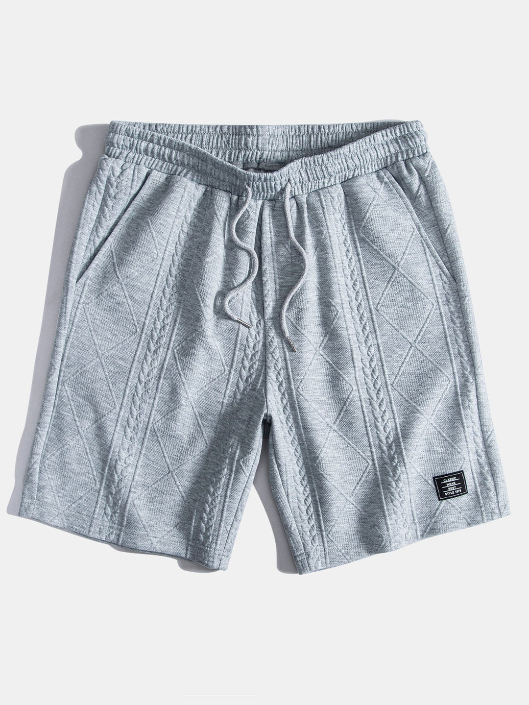 Jacquard T-Shirt Shorts Set Geometrisch von Heidi München – Ansicht 7
