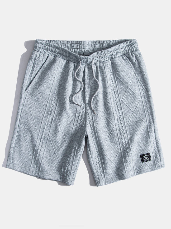 Jacquard T-Shirt Shorts Set Geometrisch von Heidi München – Ansicht 7