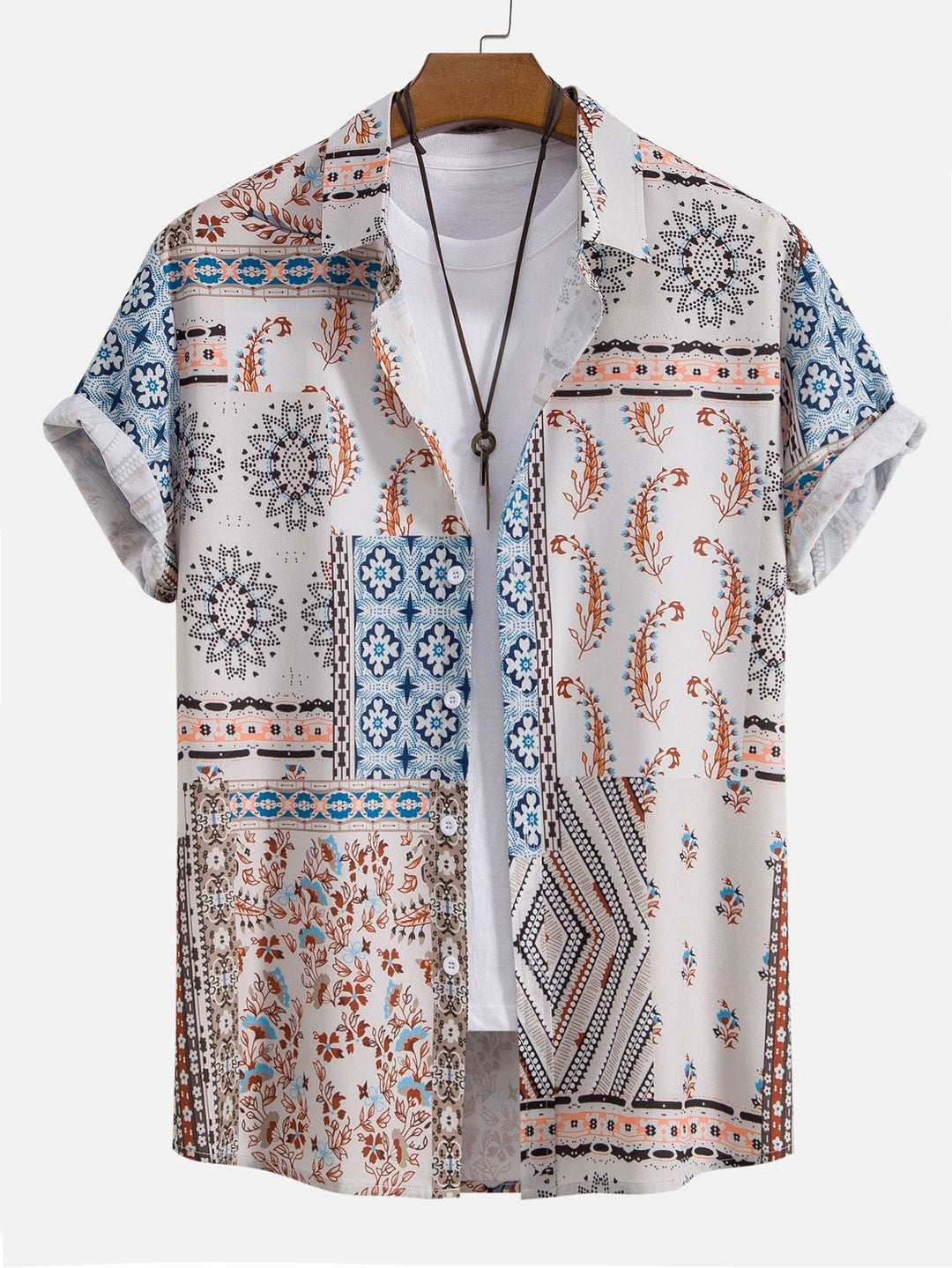 Schal Print Hemd Shorts Set von Heidi München – Ansicht 5