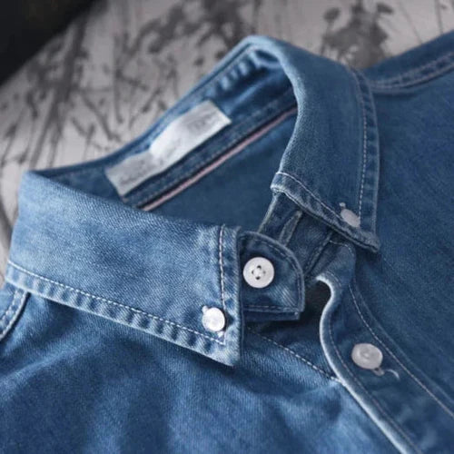 Herren Premium Denimhemd – Heidi München