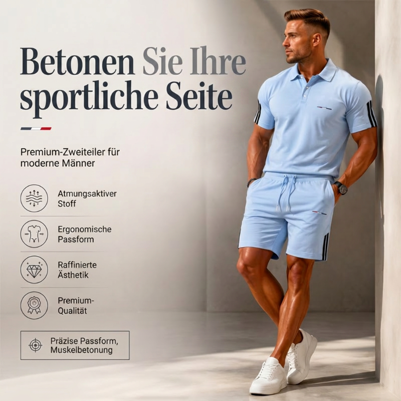 Freizeit Set Herren Sportlich von Heidi München – Ansicht 3