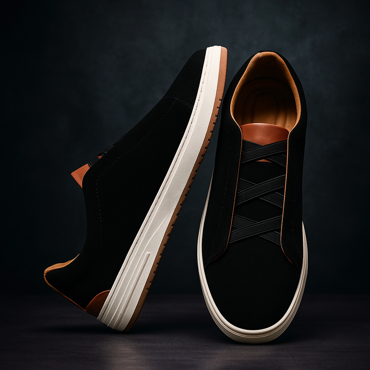 Herren Rindsleder Sneaker – Heidi München