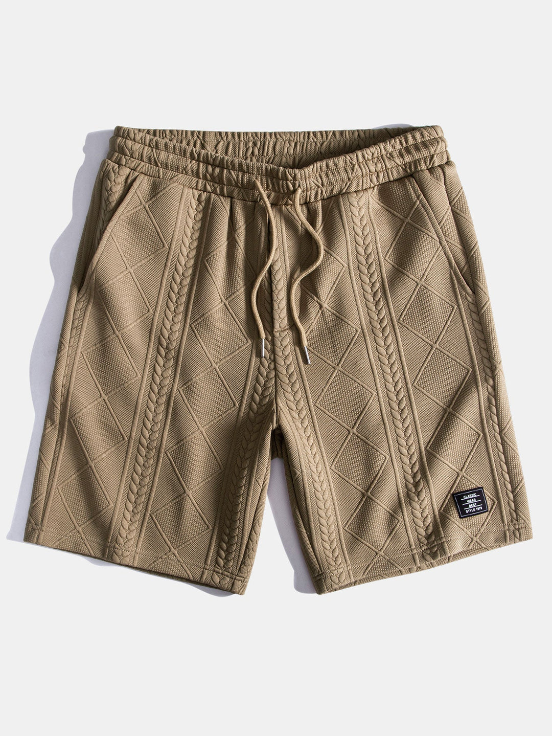 Jacquard T-Shirt Shorts Set Geometrisch von Heidi München – Ansicht 22