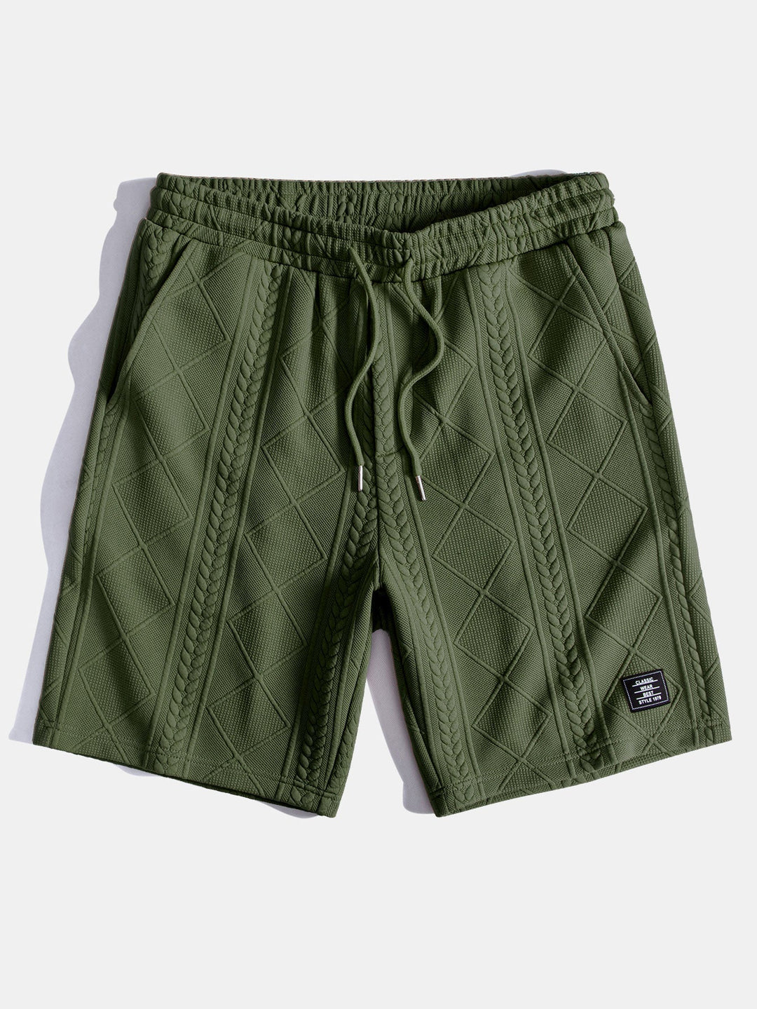 Jacquard T-Shirt Shorts Set Geometrisch von Heidi München – Ansicht 24