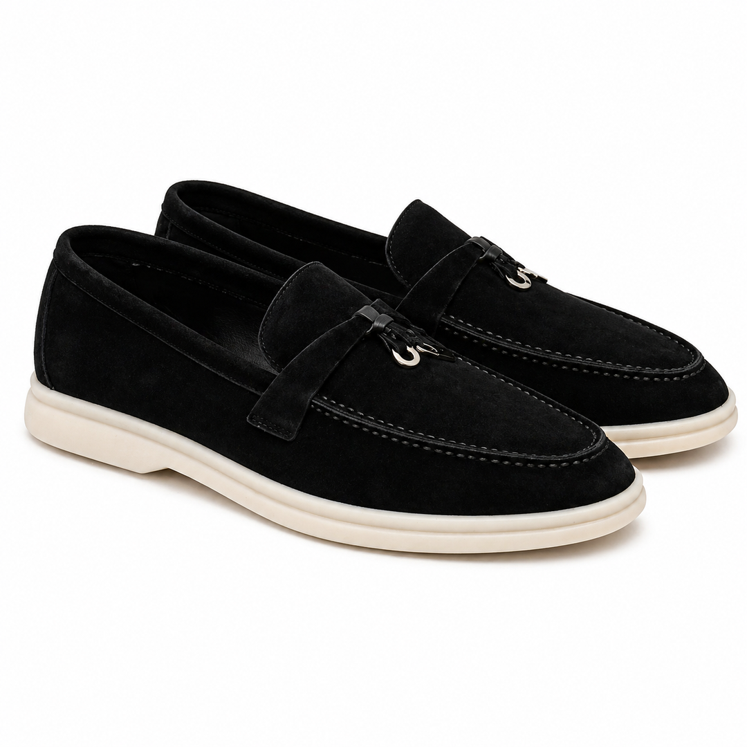Heidi München | Nubukleder Loafer Herren Elegant