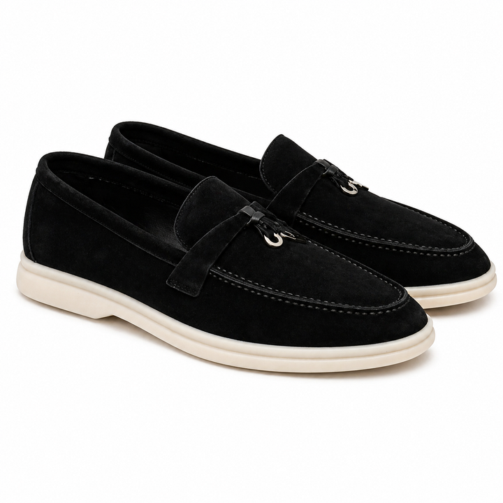 Heidi München | Nubukleder Loafer Herren Elegant