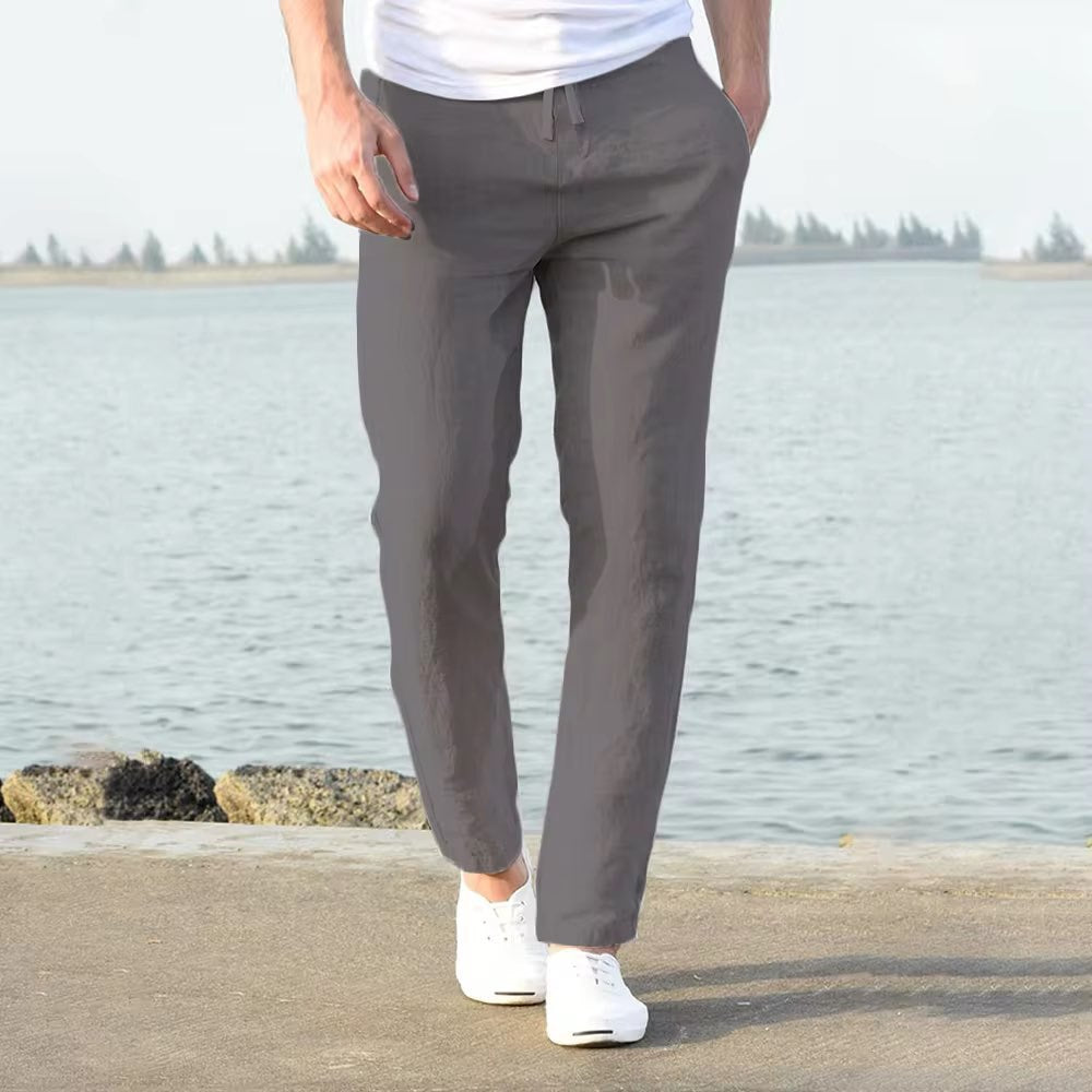 Herren Stoffhose mit Elastikbund – Heidi München