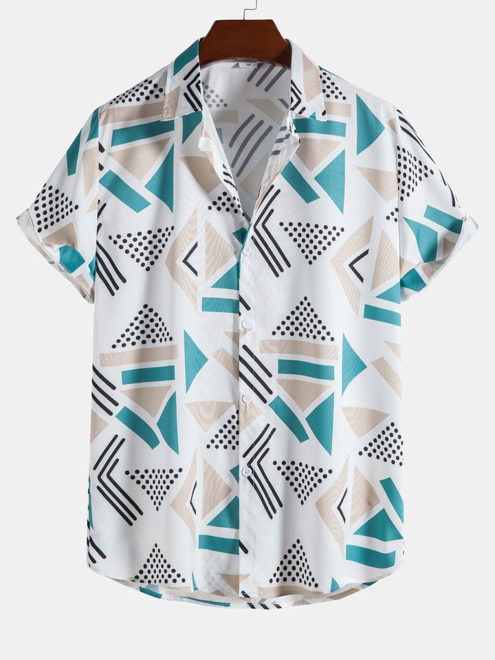 Geometrisches Hemd Badeshorts Set von Heidi München – Ansicht 12