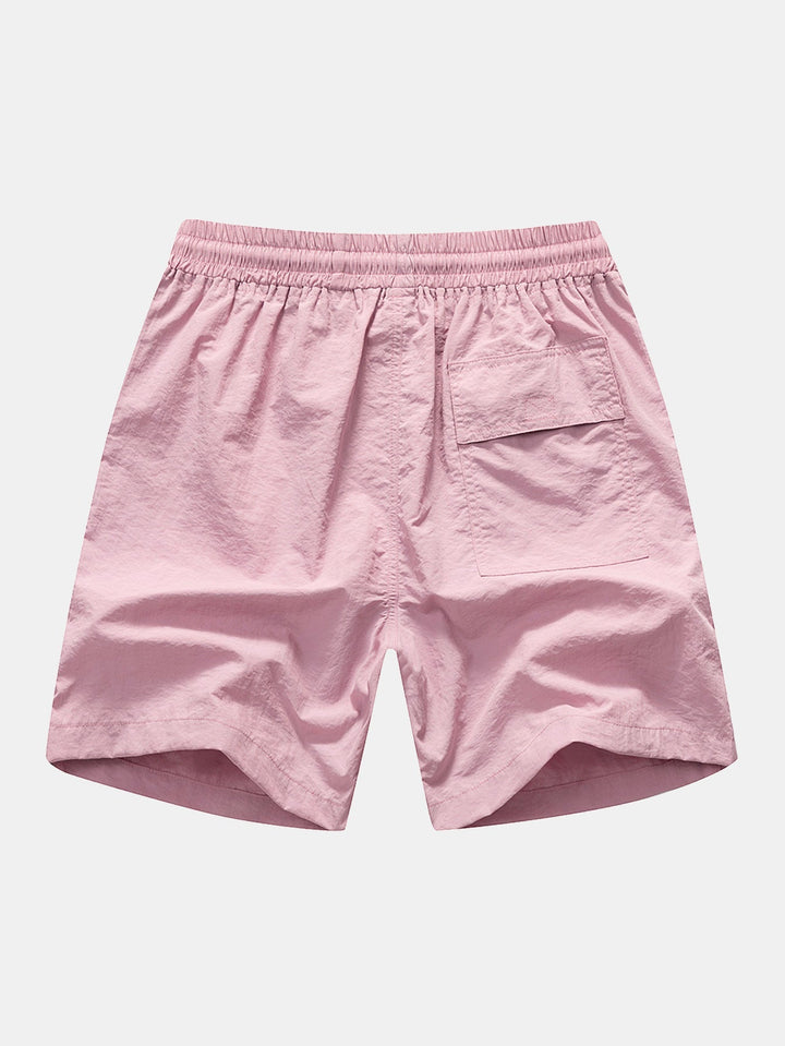 Blätter Print Hemd Badeshorts Set von Heidi München – Ansicht 18