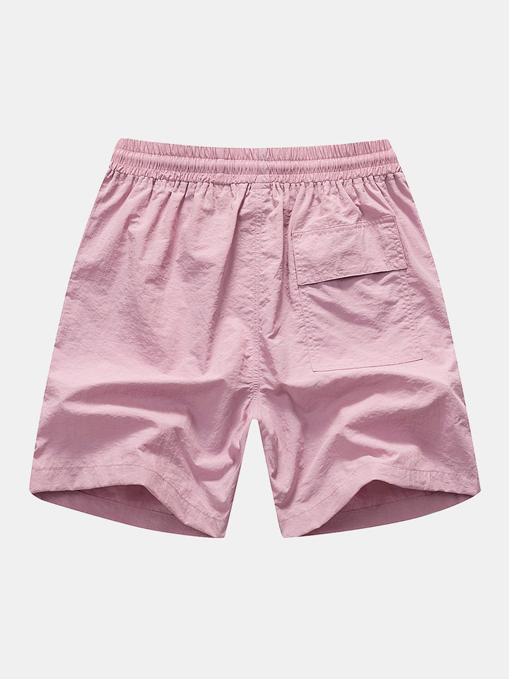 Palmen Flamingo Hemd Badeshorts Set von Heidi München – Ansicht 10