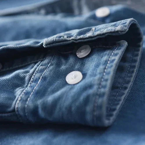 Herren Premium Denimhemd – Heidi München