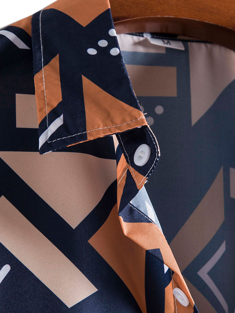 Geometrisches Hemd Badeshorts Set von Heidi München – Ansicht 11