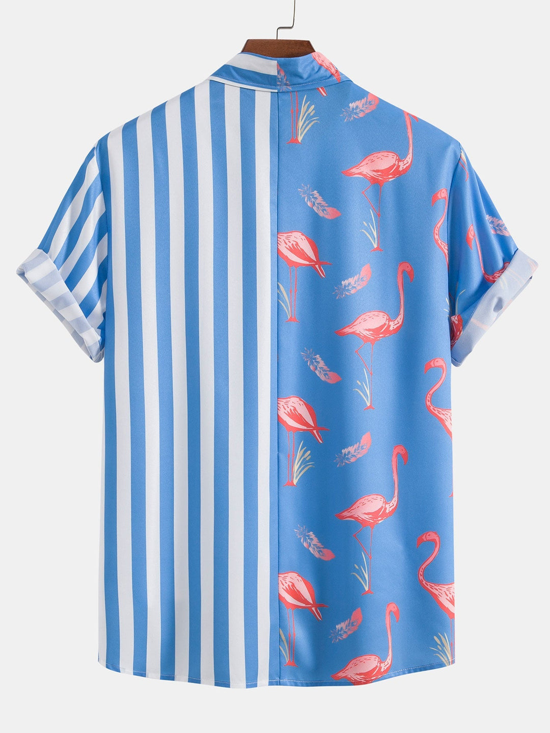 Flamingo Streifen Hemd Badeshorts Set von Heidi München – Ansicht 11