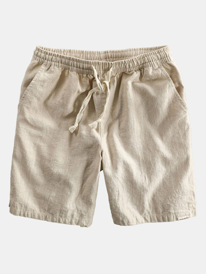 Leinen Viskose Hemd Shorts Set Herren von Heidi München – Ansicht 10
