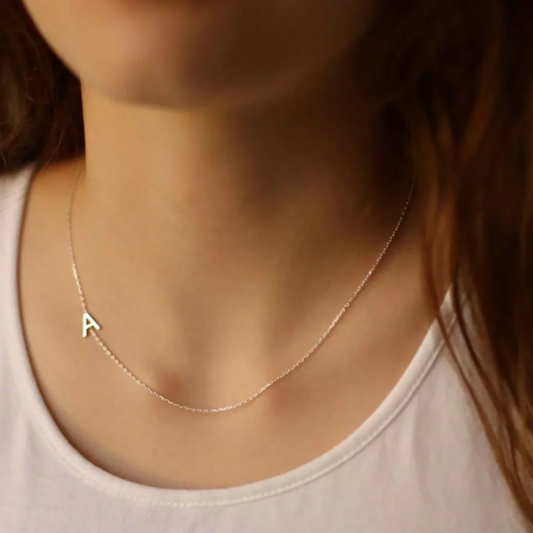 Personalisierte Initialen Kette â€“ Heidi MÃ¼nchen