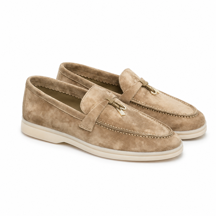 Heidi München | Nubukleder Loafer Herren Elegant