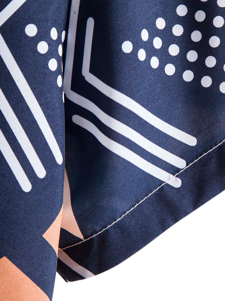 Geometrisches Hemd Badeshorts Set von Heidi München – Ansicht 13