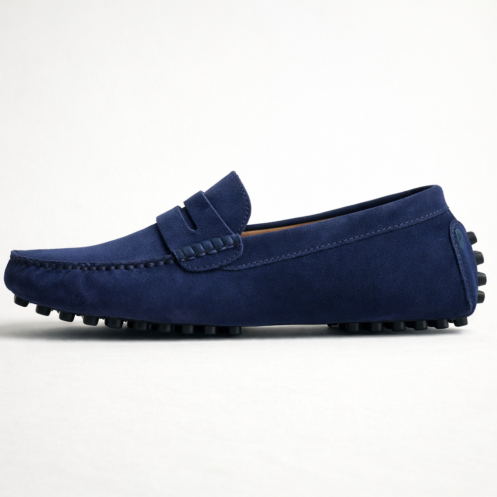 Heidi München | Nubukleder Loafer Herren Komfort