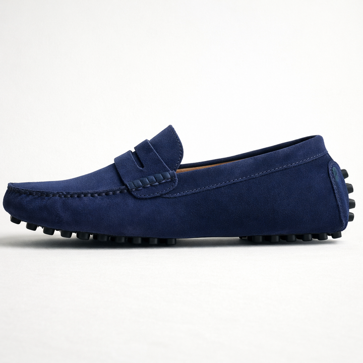 Heidi München | Nubukleder Loafer Herren Komfort