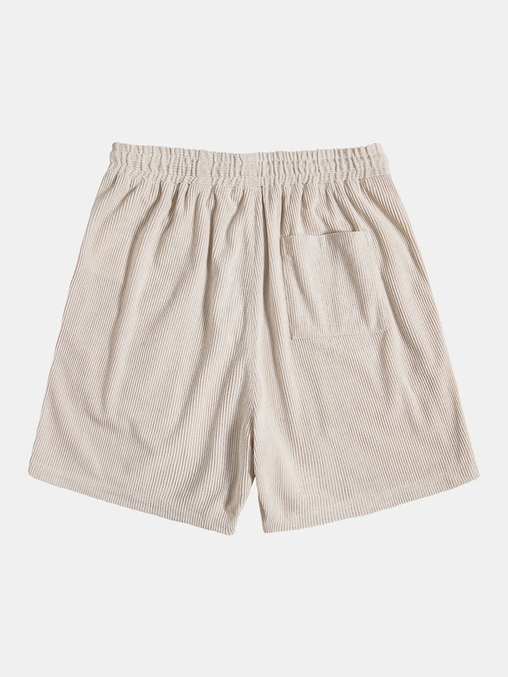 Cord Hemd Shorts Set Herren Klassisch von Heidi München – Ansicht 2