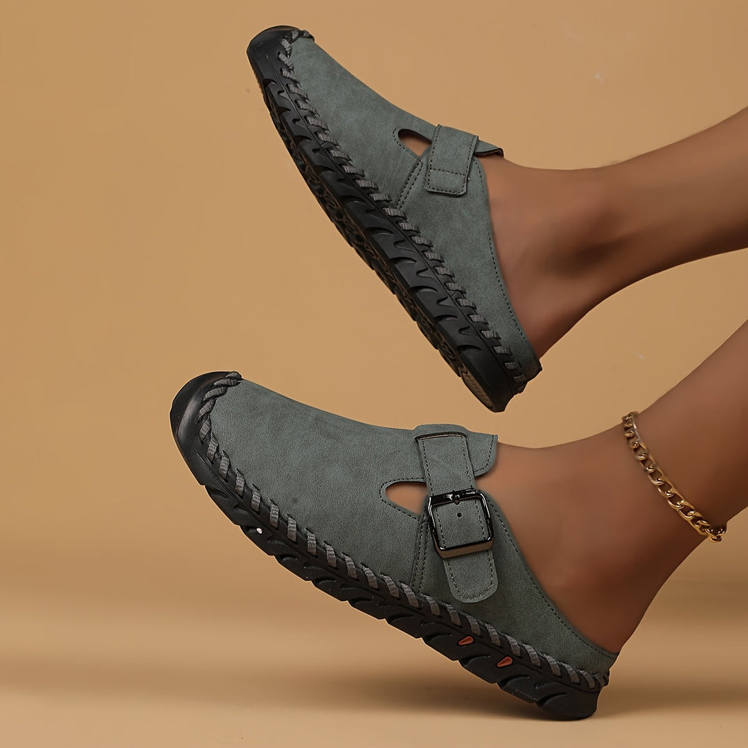 Komfort Pantolette Damen mit Schnalle von Heidi München – Ansicht 12