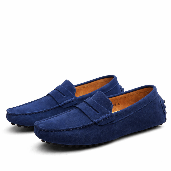 Heidi München | Nubukleder Loafer Herren Komfort