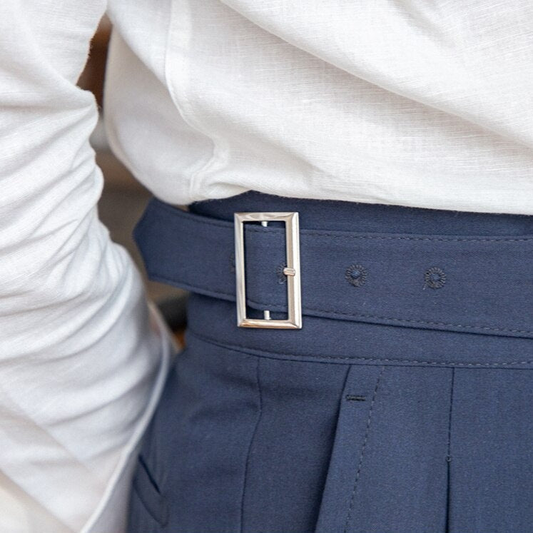 Ellis Herren Hose mit hoher Taille – Heidi München