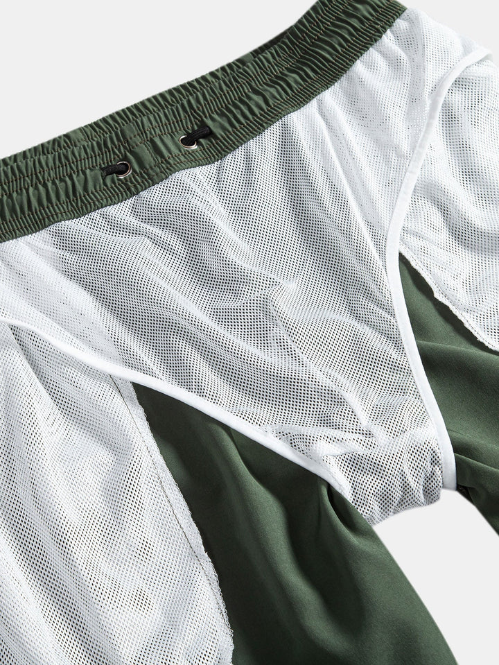 Palmen Hemd Shorts Set Baumwolle von Heidi München – Ansicht 7