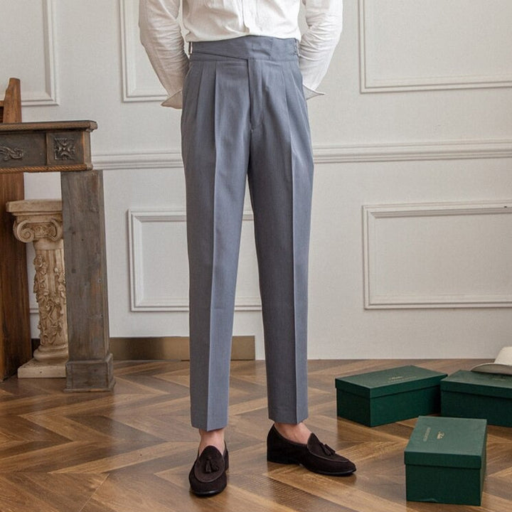 Ellis Herren Hose mit hoher Taille – Heidi München