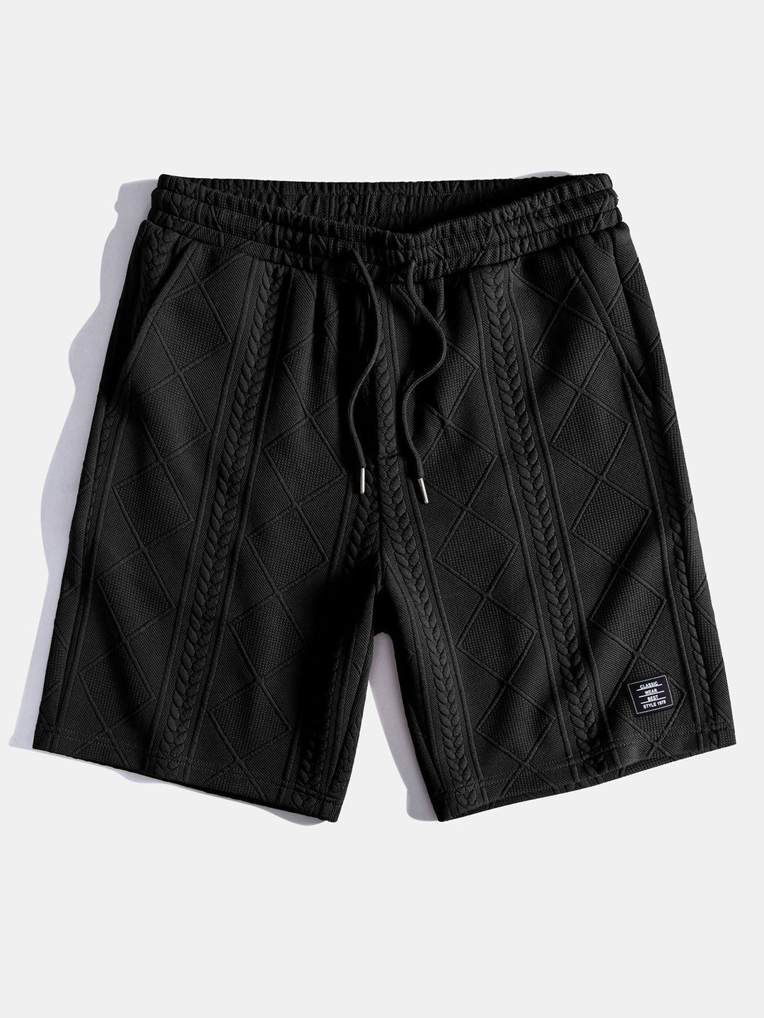 Jacquard T-Shirt Shorts Set Geometrisch von Heidi München – Ansicht 20
