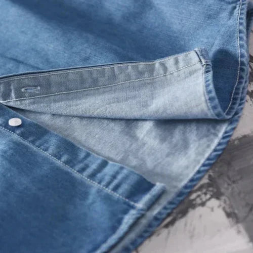 Herren Premium Denimhemd – Heidi München