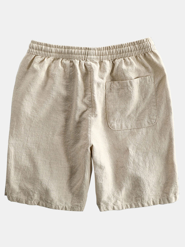 Leinen Viskose Hemd Shorts Set Herren von Heidi München – Ansicht 21