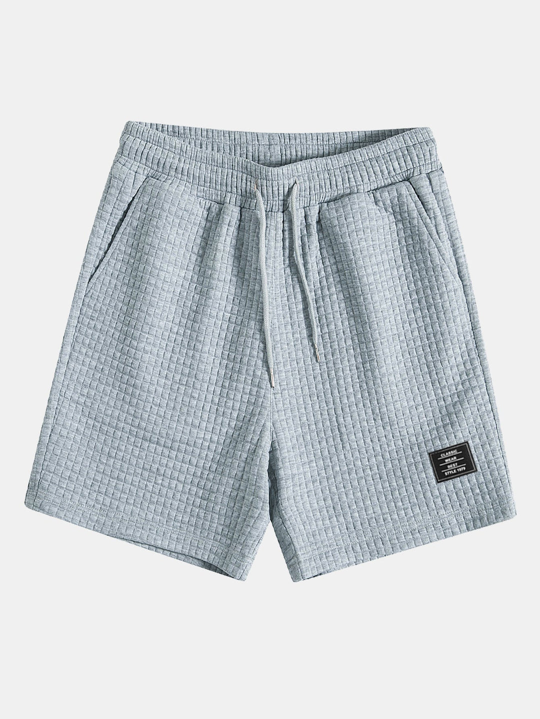 Waffel T-Shirt Shorts Set Herren von Heidi München – Ansicht 16