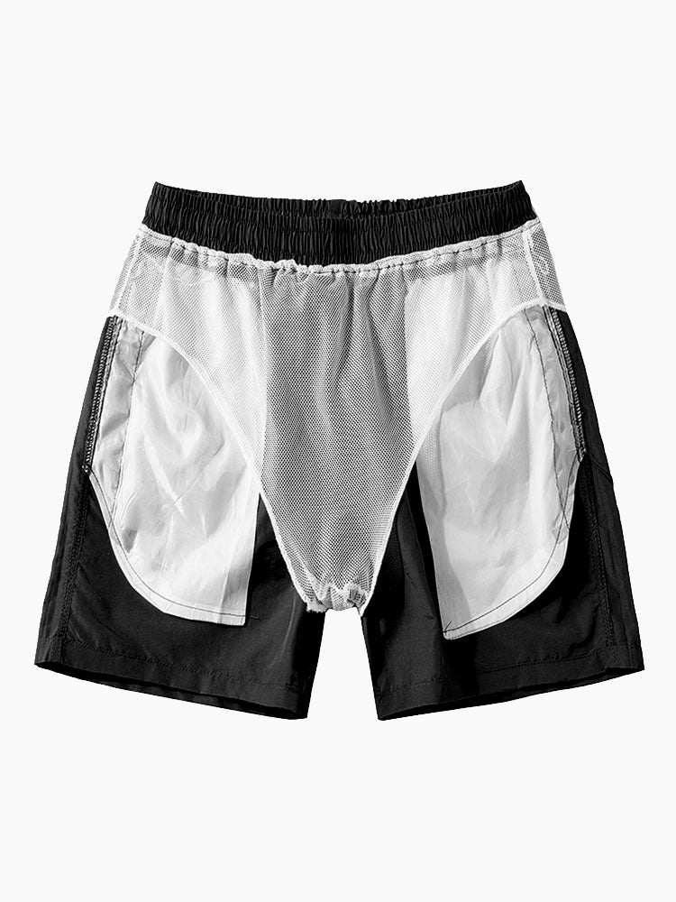 Palmenmuster Hemd Badeshorts Set von Heidi München – Ansicht 18