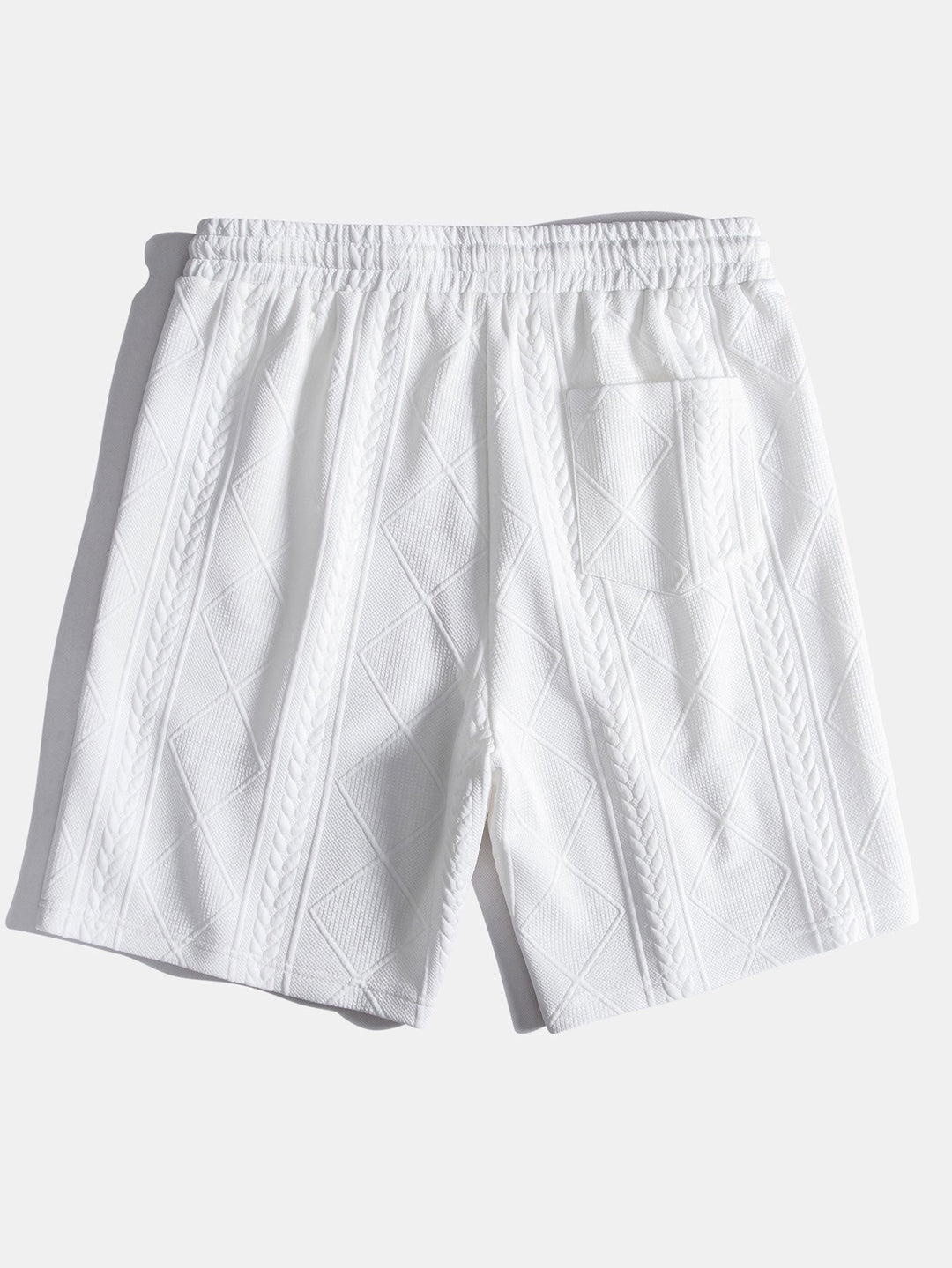 Jacquard T-Shirt Shorts Set Geometrisch von Heidi München – Ansicht 19