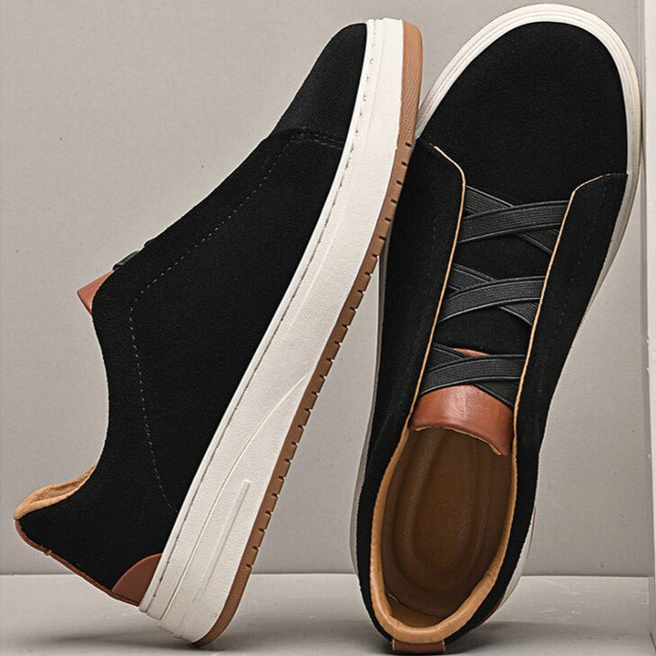 Herren Rindsleder Sneaker – Heidi München