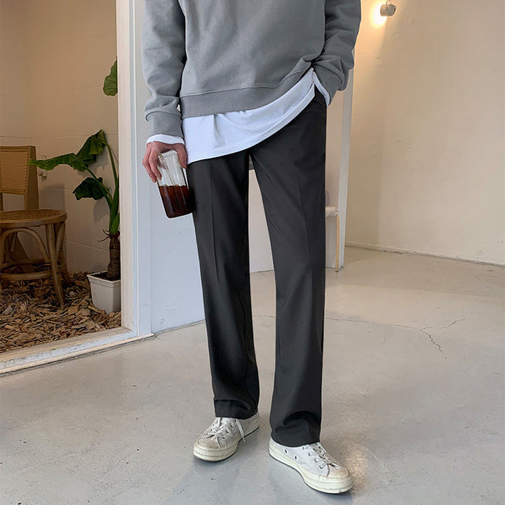 Herren Stoffhose im koreanischen Stil – Heidi München