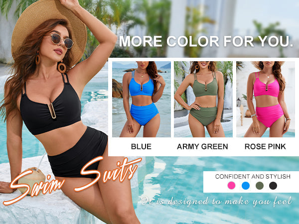 High Waist Bikini Damen von Heidi München – Ansicht 11